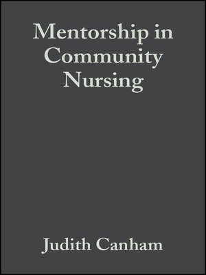 cover image of Mentorship in Community Nursing
